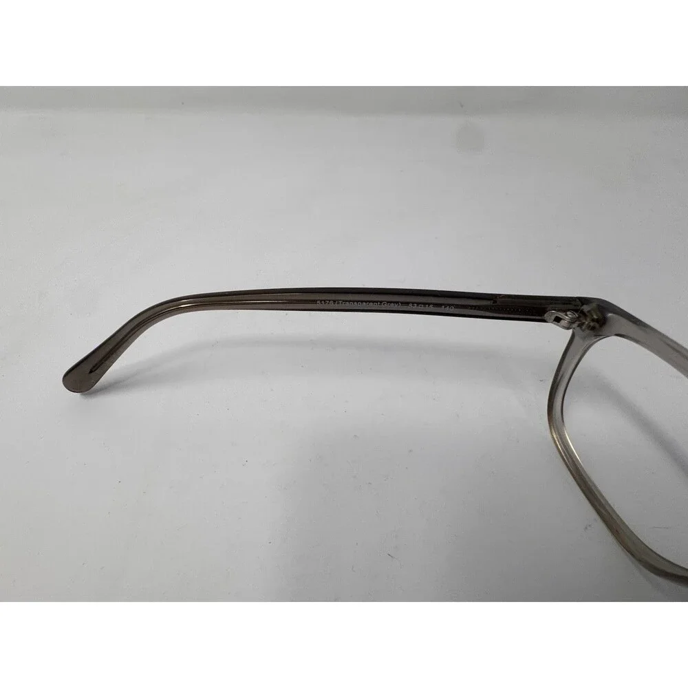 Coach HC6139U Eyeglass Frames Only 53-15-140 Transparent Gray 5176 Authentic